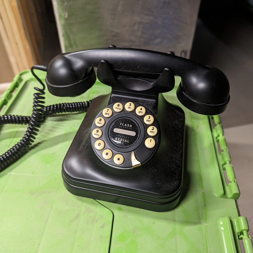 Pair of Pottery Barn corded phones